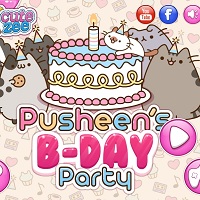 День Рождекние кота Пушина — Pusheens B-day Party