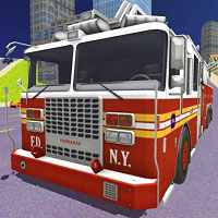 Городская Пожарная Машина (City Fire Truck Rescue)