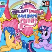 Пони: сумеречная искорка и Близнецы (Twilight Sparkle Give Birth Twins)