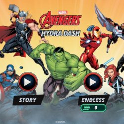 Мстители: Удар Гидры онлайн (Marvel Avengers Hydra Dash)