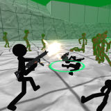 Стикмен Убивает Зомби 3Д (Stickman Zombie 3D)
