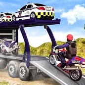 Полицейский грузовой транспорт для бездорожья (Offroad Police Cargo Transport)
