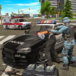 Симулятор КОПа 3д (Police cop driver simulator)