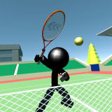 Стикмен Теннис 3Д (Stickman Tennis 3D)