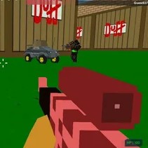 Блочные войны 3D: Смертельный проезд (Blocky Wars 3d Toonfare)