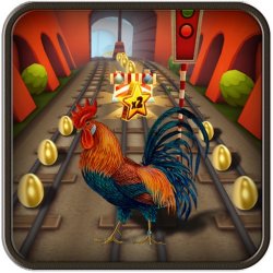 Злой петух: Сабвей Серф (Angry Rooster Run Subway)