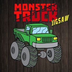 Грузовик Монстр: Пазл (Monster Truck Jigsaw)