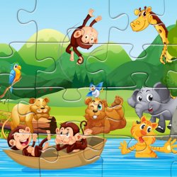 Пазлы с Животными (Animals Puzzle)