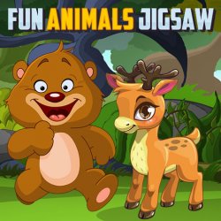 Забавные Животные: Пазл (Fun Animals Jigsaw)