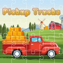Машина Пикап: Пазл (Pickup Trucks Jigsaw)