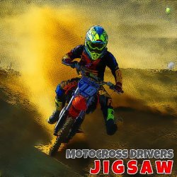 Водители Мотокросса: Пазл (Motocross Drivers Jigsaw)