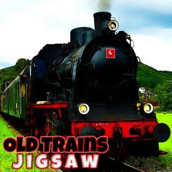 Старые Поезда: Пазл (Old Trains Jigsaw)