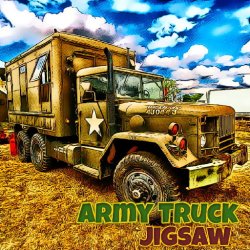 Армейские Грузовики: Пазл (Army Trucks Jigsaw)
