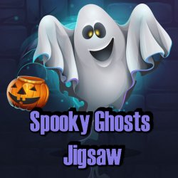 Жуткие Призраки: Пазл (Spooky Ghosts Jigsaw)