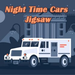 Ночные Автомобили: Пазл
