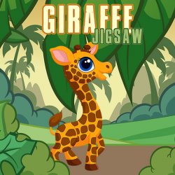 Жираф: Пазл (Giraffe Jigsaw)