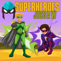 Супергерои: Пазл (Superheroes Jigsaw)