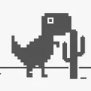 Динозавр из Гугл Хром (Chrome Dino)