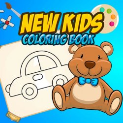 Новая Детская Книжка-Раскраска (New Kids Coloring Book)