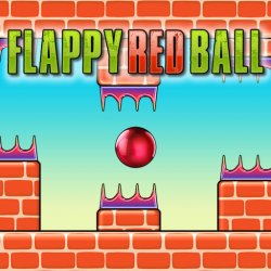 Флаппи Красный Шарик (Flappy Red Ball)