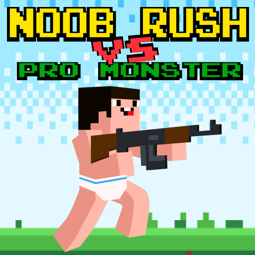 Нуб: Против Профессиональных Монстров (Noob Rush vs Pro Monsters)